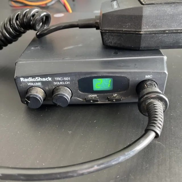 Radio Shack TRC-501 40 Channel Mobile CB Radio Transceiver