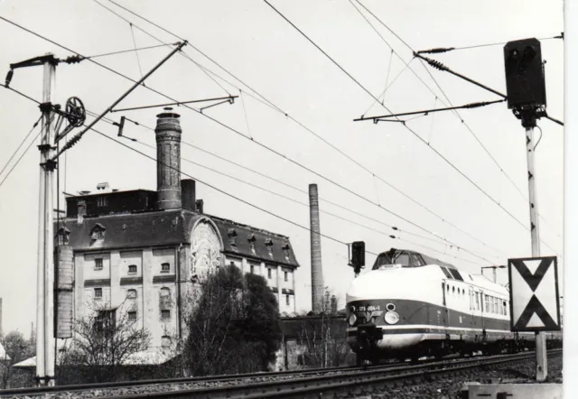 Org. Foto 11X15 Verbrennungstriebwagen Der Baureihe 175 Aufn. 1981 (G3001)