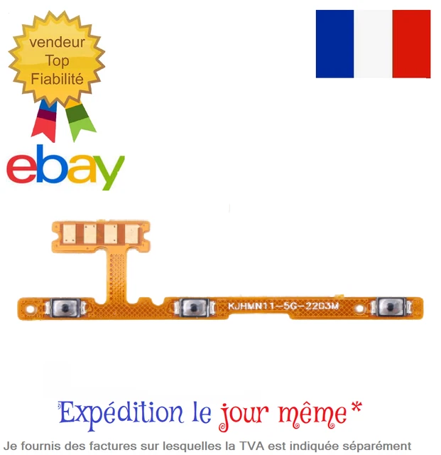 Nappe De Bouton Volume Pour Xiaomi 11T / 11T Pro - Marque Globalstock - Référence A-014-14-02