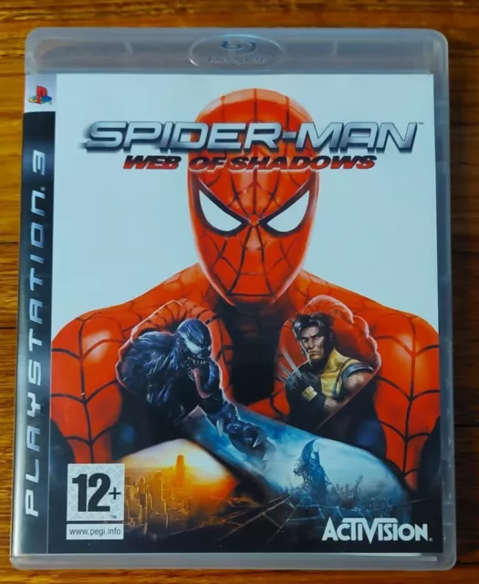 Spider-Man Web of Shadows Amazing Allies Spiderman REGION FREE Sony PSP  English 