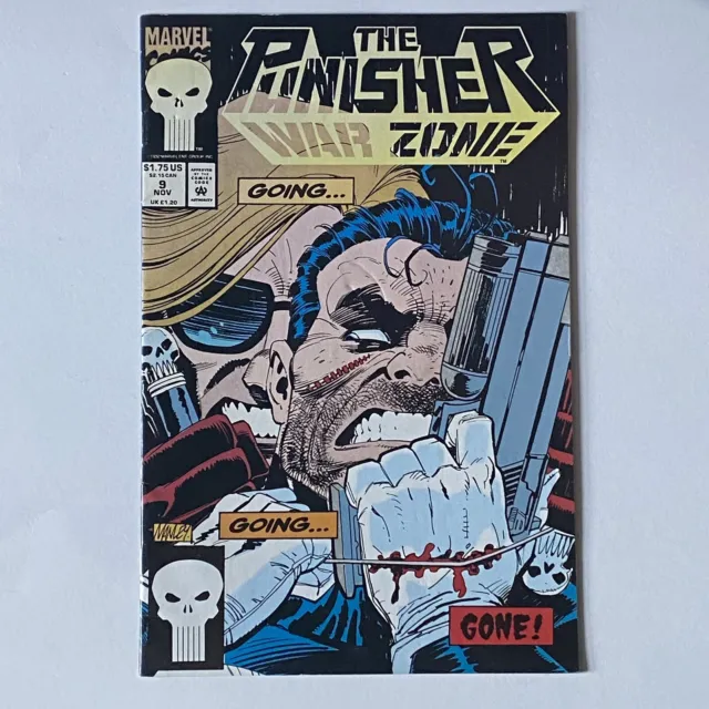 Marvel 1992 The Punisher War Zone #9 Comic Book