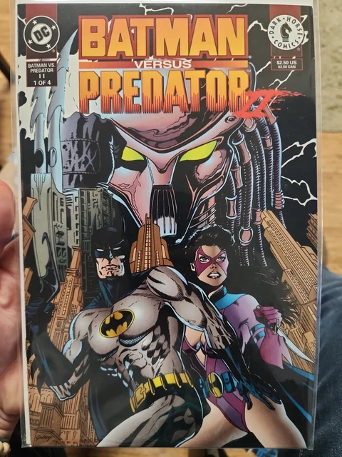 Batman vs Predator II #1 (DC/Dark Horse Comics; 1994) NM- 9.2