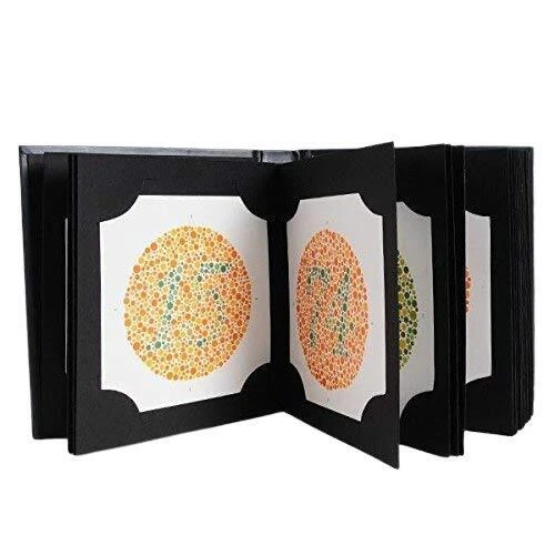 Ishihara Test Chart Books for Color Deficiency 38 Plates latest Edition