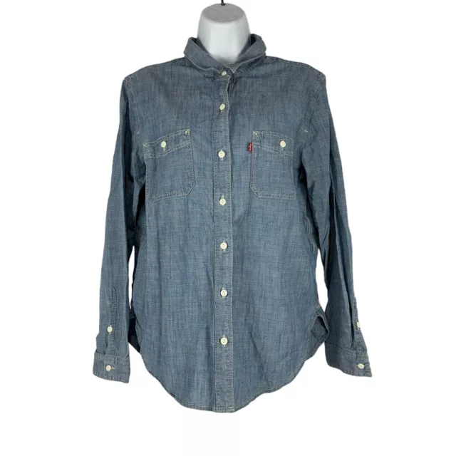 Camisa de mezclilla con botones para mujer Levi's talla M