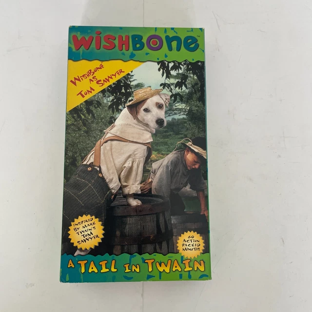 WISHBONE AS TOM Sawyer - A Tail In Twain - Vhs, 1997 $10.50