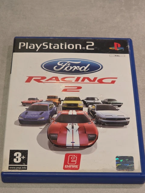 Ford Racing 2 - Jeu PS2 Complet PAL - Très Bon état, Boîte Et Notice Incluses