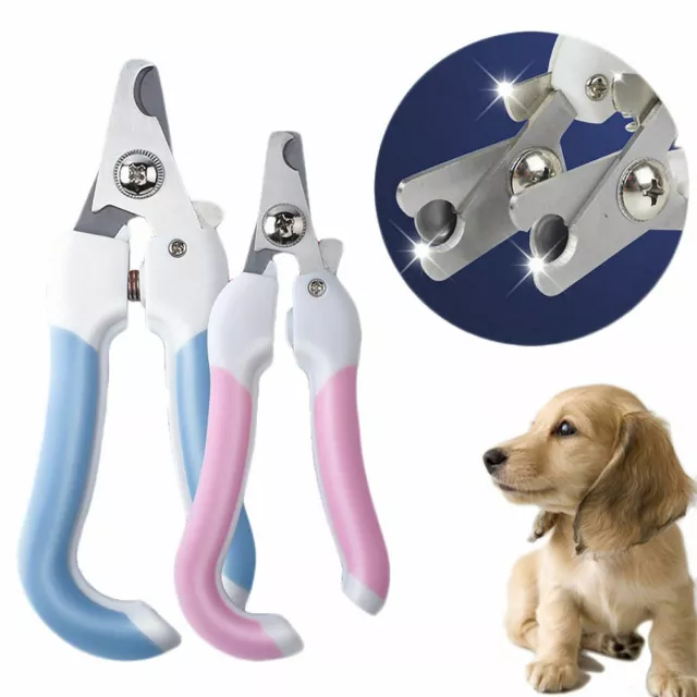 Pet Dog Cat Nail paw Claw Clippers scissor File For Small Medium large Animals