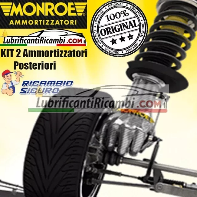 KIT 2 Ammortizzatori MONROE ORIGINAL Per Fiat Doblo  -  2 Posteriori