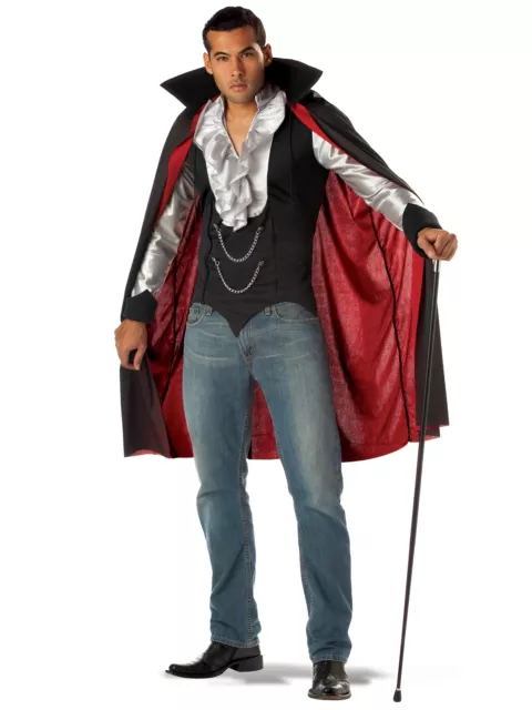 Very Cool Vampire Count Dracula Twilight Gothic Halloween Mens Costume XL