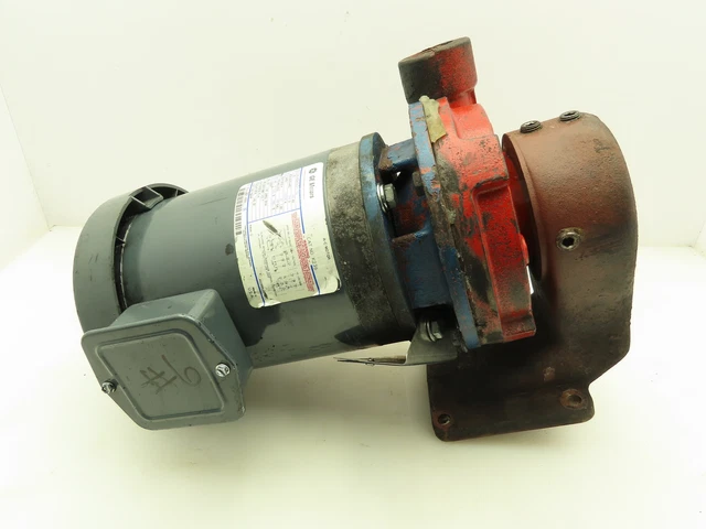 GE Scot 3024K259 Motor Pump 1.5HP 230/460V 3PH 3450 RPM 2.5"x1" NPT