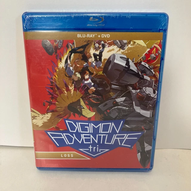 DIGIMON ADVENTURE TRI: Loss (Blu-Ray/DVD, 2017) New Sealed Movie Film ...