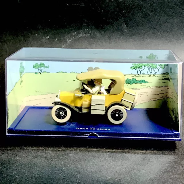 VOITURE TINTIN 1/43 Ed ATLAS La Ford T De Tintin Au Congo Hergé