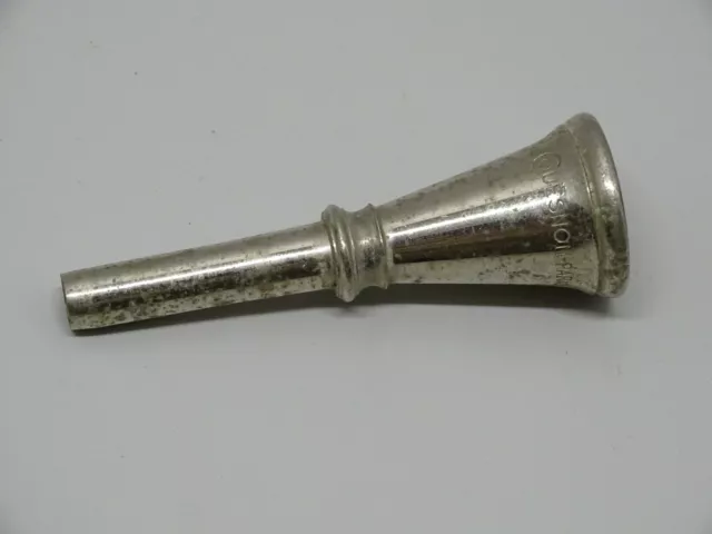 ANCIEN EMBOUT COUESNON PARIS Bronze Argenté Instrument à Vent sorti de grenier ANCIEN EMBOUT COUESNON PARIS Bronze Argenté Instrument à Vent sorti de grenier