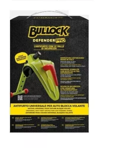 Bullock Defender  Pro Originale Antifurto Al Volante Fiat Grande Punto