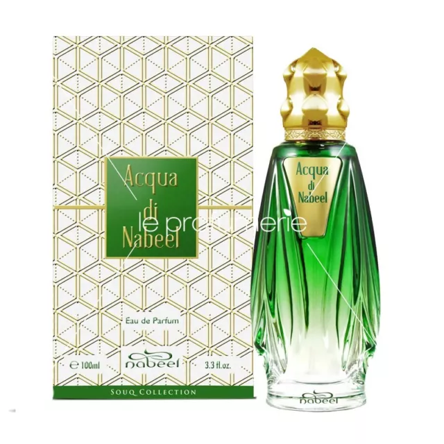 Nabeel Acqua di Nabeel profumo arabo eau de parfum donna legnoso floreale 100ml