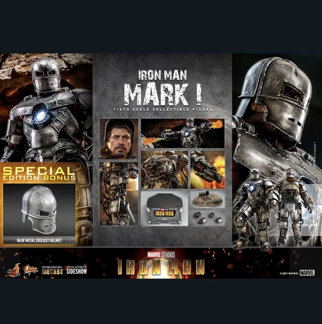 Figura Coleccionable Hot Toys Iron Man (Mark V) 1:6 de Escala HOT TOYS