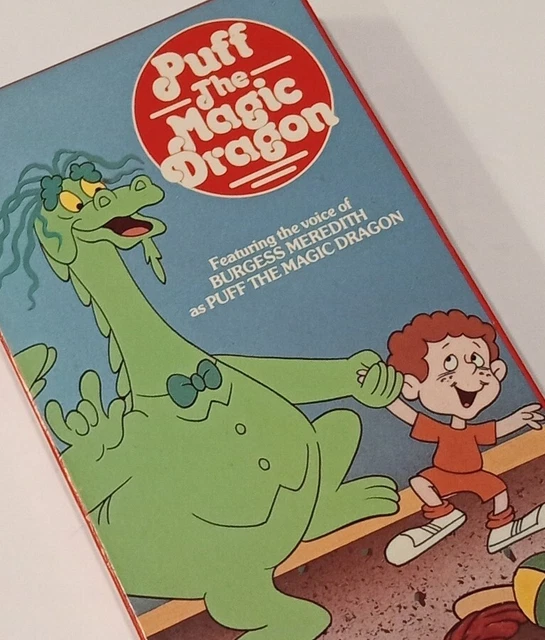 1978 PUFF THE Magic Dragon animated movie VHS tape, 1985 Children's ...