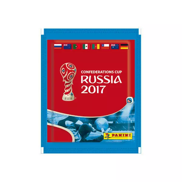 10 x PANINI CONFEDERATIONS CUP RUSSIA 2017 STICKER COLLECTION SEALED PACKS