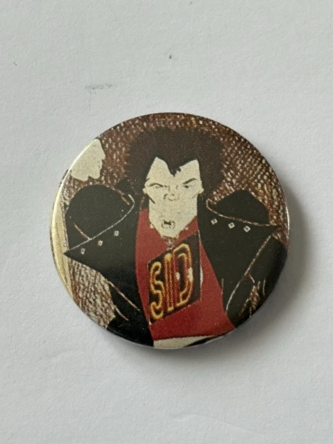 70’s 【SID VICIOUS】 BADGE 【SEX PISTOLS】 Sex Pistols Sid Vicious Badge Set, 'im a Mess', Skull