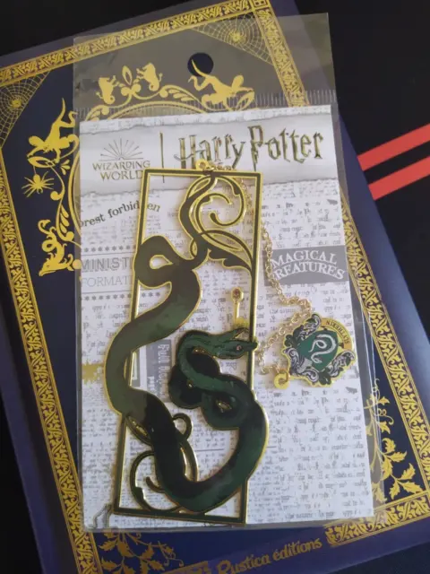 Acheter marque-page BLASON SERPENTARD  Harry Potter : Signet logo  serpentard