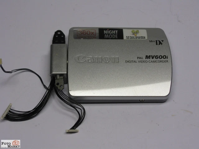 Canon Repuesto para Videocámara MV 600i Mini-DV Monitor como se muestra