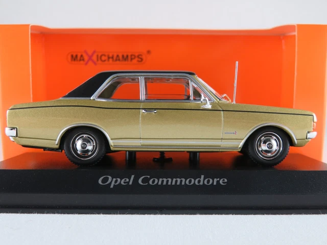 Opel Commodore A 1970 Vert Métal - Minichamps Maxichamps 1/43, Précommande