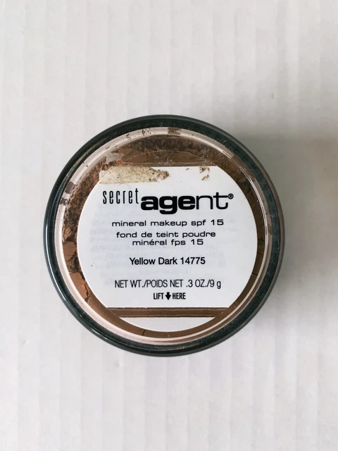 BeautiControl Secret Agent Mineral Makeup Spf 15-Yellow Dark .3 oz.