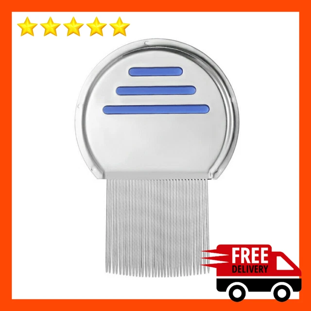Nitty Gritty Lice Nit Comb Head Lice Treatment Stainless Steel Teeth& Metal Comb