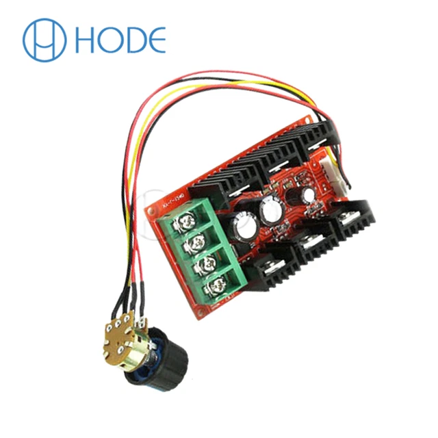 Controller Dc 10-50v Pwm Controller PWM Per Motori DC 10-50V 2000W 40A - Per Controllo Velocità, HHO, RC, 12V/24V/48V Controller Hho Rc - Foto 2