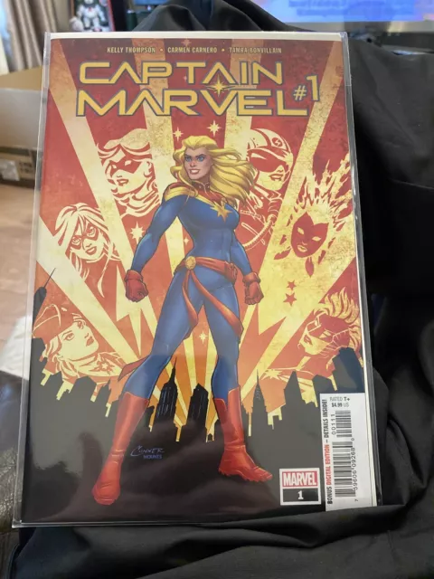 MARVEL COMICS CAPTAIN MARVEL ISSUE #1 1st APP OF RIPLEY RYAN Blu Ray DVD