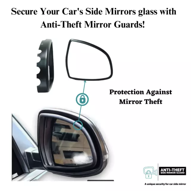 Protectores de espejos laterales antirrobo para BMW X6 2014-2020 Protección...