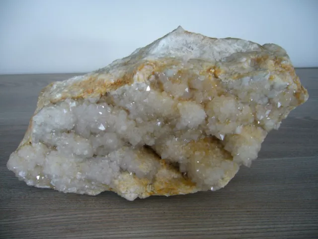 Sehr große Quarzkristallstufe/Quarzkristall/Quarz/Bergkristall (Taunus/Usingen)