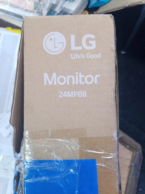 LG 24MP88HV 23.8" Widescreen IPS LED Monitor with built-in speakers damaged