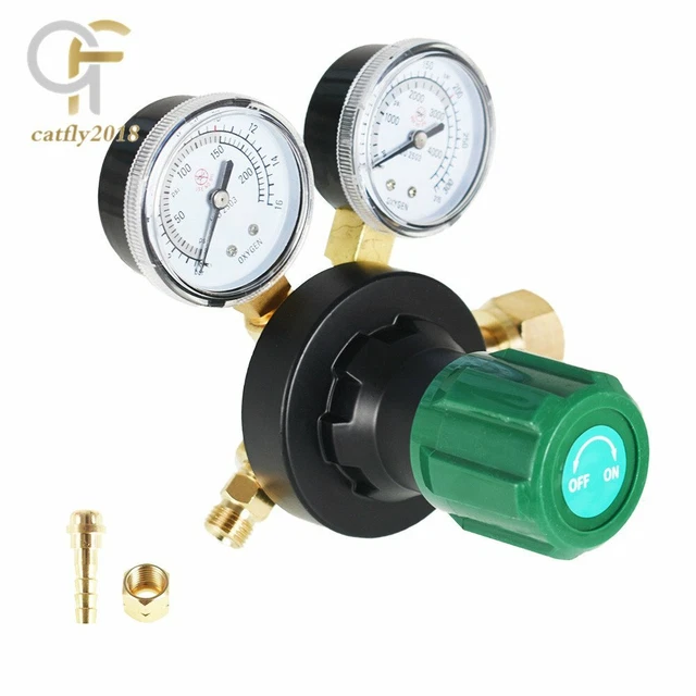 OXYGEN REGULATOR WELDING Gas Gauges CGA540 Max Inlet Pressure 3000 psi