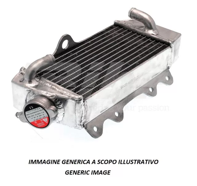 Tecnium Radiatore In Alluminio Lato Destro Honda Crf R 450 2015