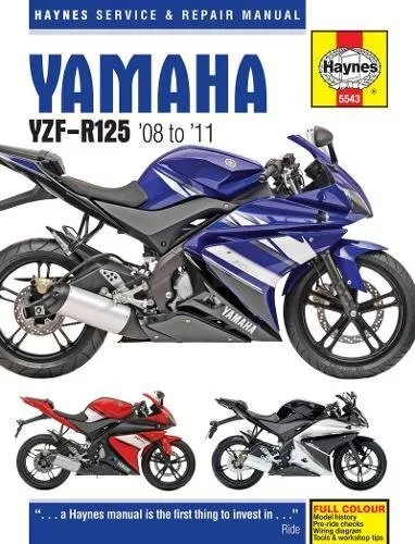 Matthew Coombs - Yamaha YZF-R125 08 - 13 - New Paperback - J245z