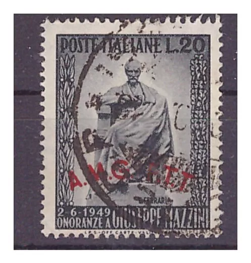 Trieste A - 1949 Giuseppe Mazzini Used