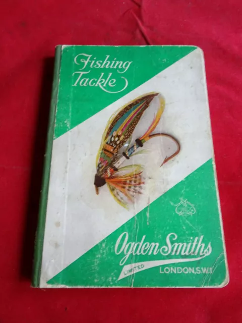 Scarce Vintage Ogdon Smith Advertising Fishing Catalogue Circa 1934