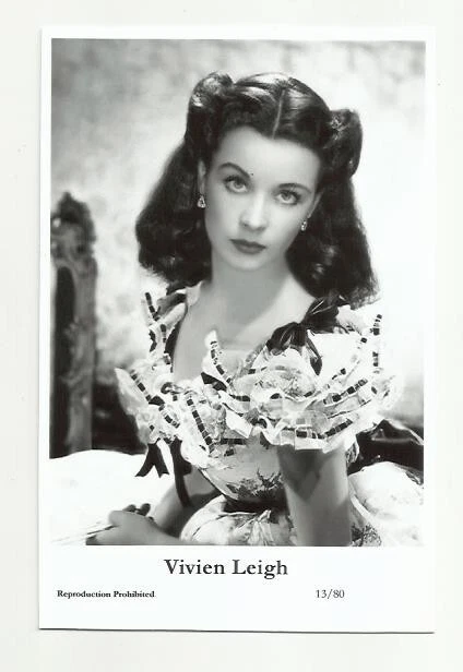 (Bx16) Vivien Leigh Photo Card (13/80) Filmstar  Pin Up Beauty Glamour Girl