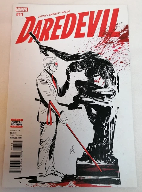COMIC - Daredevil Issue #11 Soule Garney Milla Marvel Comics 2016-2017 Run VG