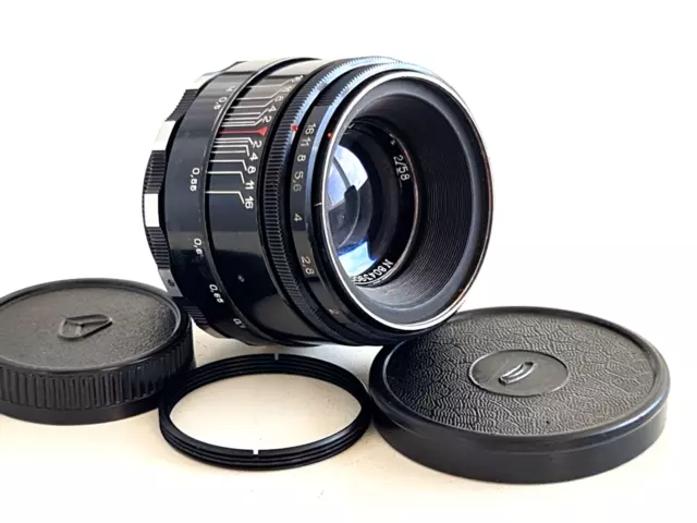 BelOMO (MMZ) Helios-44 Zebra, 58mm F/2.0, M42 mount, USSR Lens! s/n: 8043900