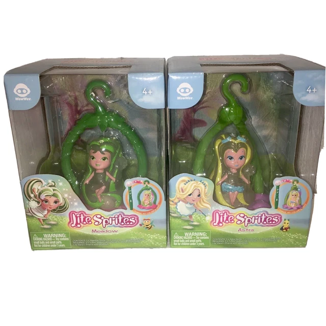WOWWEE LITE SPRITES Meadow & Astrid Sprite Figure with Forest Pod NIB ...
