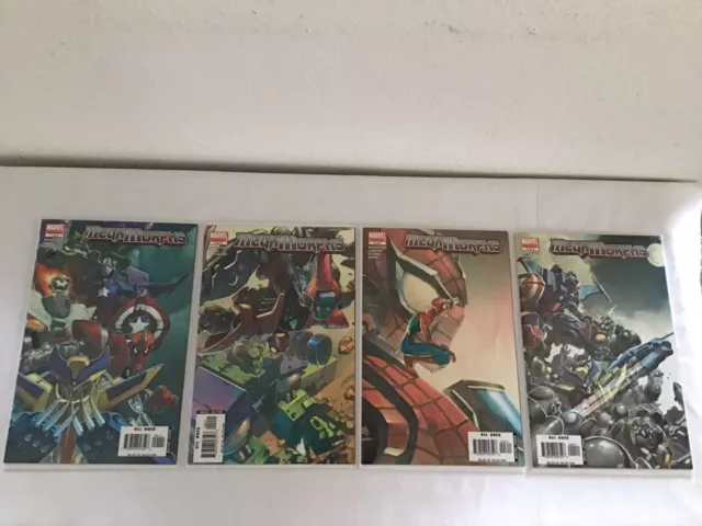 Marvel Comics Megamorphs Comic Book Issues #1-4 Complete Series 1 2 3 4 Set 2005