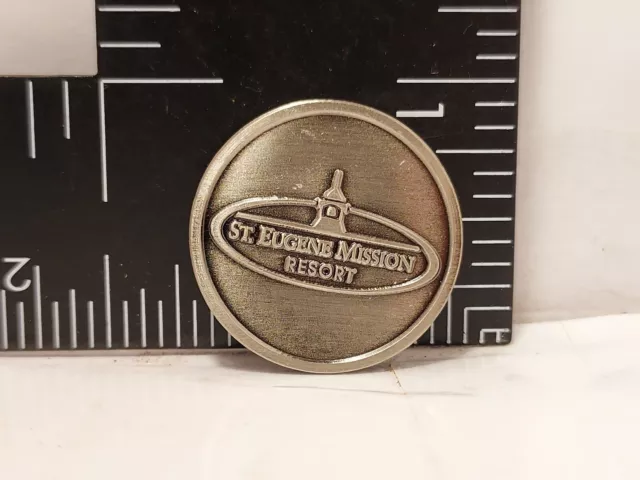 St. Eugene Mission Resort Country Club Golf Ball Marker Metal Course Magnetic