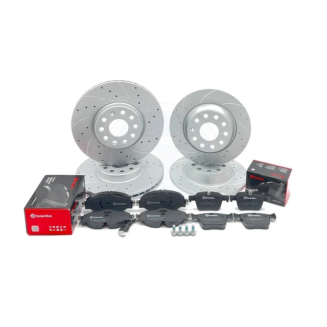 Disques Et Plaquettes De Frein Arrière Juratek Pour Audi A3 MK2 - Kit Complet