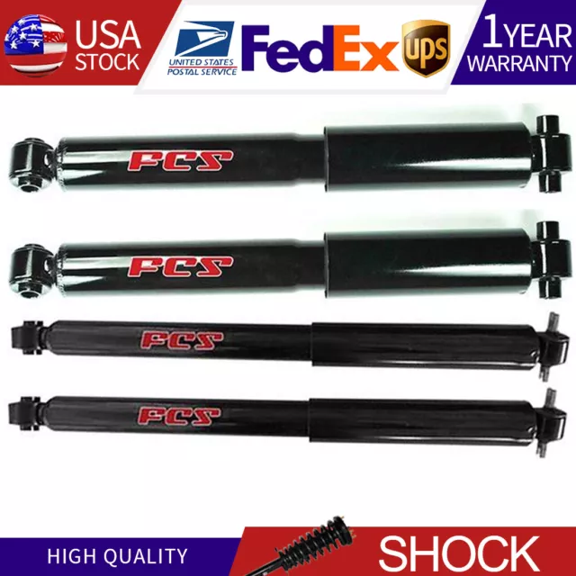 Front Rear Shocks for 92 - 99 Chevrolet Suburban Tahoe Yukon K1500 4x4 4WD FCS