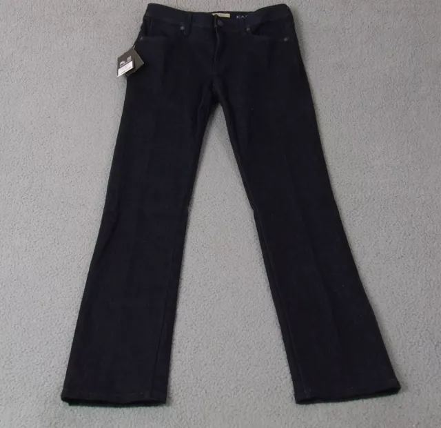 Burberry Brit Women's Earlham Straight Leg Dark Indigo Jeans Size 30R (30x33)