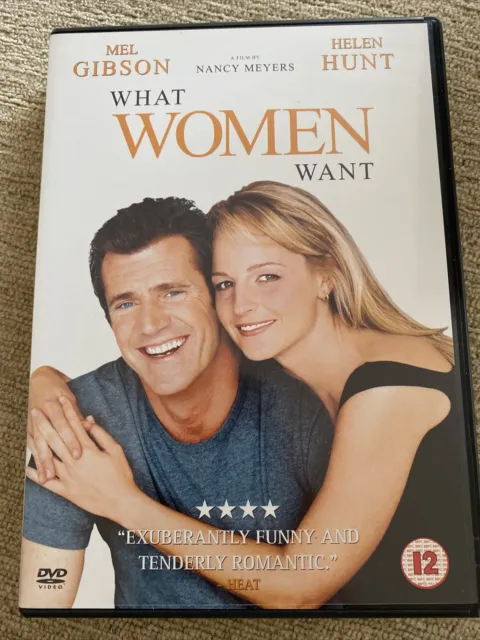 What Women Want DVD Mel Gibson Helen Hunt