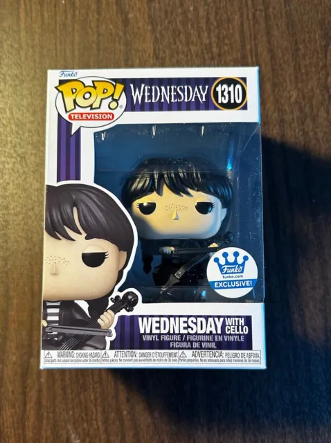 Funko POP! 1310# Wednesday Addams with Cello  - Plus Protector