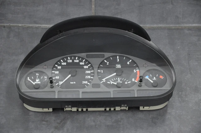Tachimetro BMW 3er E46 320d Strumento Combinato Diesel Km/H Dieseltacho 6932897